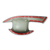 Mitsubishi Triton L200 Matte Black  Door Handle Insert Bowl Trim (15-22)