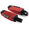 Suzuki GSXR600 / 750 / 1300 Hayabusa Red Rear Footrests Pegs (2001-2023)