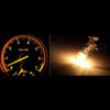 Car Instrument Panel 10 x T5 Yellow Dash Light Bulbs