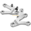 Kawasaki Ninja ZX-6R ZX-9R ZZR600 Footrest Footpeg Brackets (1998–2008)