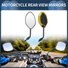 Make Model Pair Motorcycle Rear View Mirrors Handlebar Mirrors Plastic