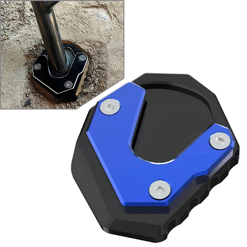 Honda XL750 TRANSALP (2023-2024) Blue Side Stand Enlarger Kickstand Pad