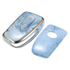 Lexus IS RX NX200 NX200T 3 x Button Key Fob Cover Case Blue (2014-2021)