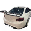Universal 57" Carbon Fiber Rear Boot Spoiler Lip Wing Kit