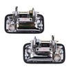 Pair Outer Exterior Door Grab Handles Chrome Fits Isuzu TFR Holden Ute 1989-02