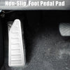 Jeep Renegade (2015-2020) Silver Tone Car Foot Rest Pedal Pad Cover