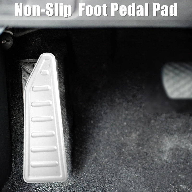 Jeep Renegade (2015-2020) Silver Tone Car Foot Rest Pedal Pad Cover