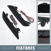 Honda Civic Smoked LED Rear Bumper Reflector Brake Light (2013-2015)