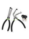 Electrical Connector Disconnection Tools with Pliers and 8-Piece Set