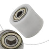 Street Bike - White 8MM Drive Chain Pulley Tensioner Wheel