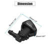 Ford Focus, Edge, Lincoln Front Windshield Wiper Nozzles