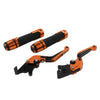 Benelli BN302S Orange Extendable Brake Clutch Levers & Handlebar Grips