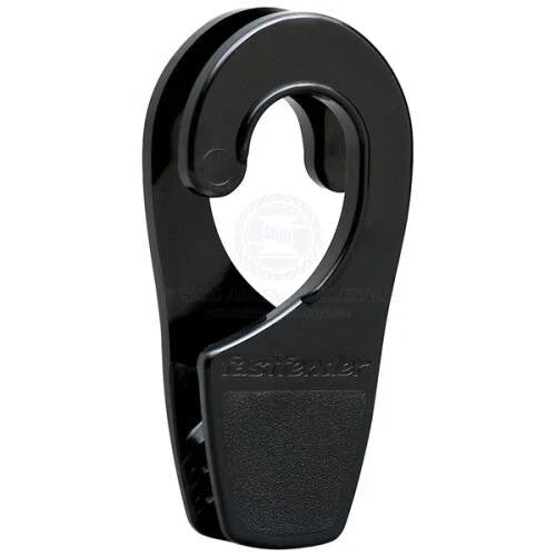32mm Rails - Marine Black Boat Fender Clip Fastfender