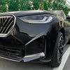 BMW X3 2 x Gloss Black Front Bumper Side Air Vent Trim Covers (2025)