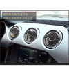 Ford Mustang 2015-2018 Carbon Fiber Center Air Condition Outlet Vent Trim