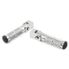 Bicycle New 8mm Motorcycle Universal Folding Passenger Footpegs