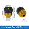 Motorcycle Front Fork Protection Plastic Gold Tone 2 x Frame Sliders