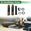 Universal 7/8" / 22mm / Motorcycle Hand Grips Black Bronze Tone