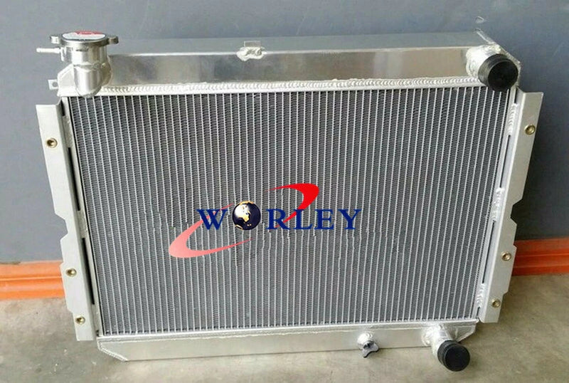 Toyota LandCruiser HJ60 HJ61 HJ62 3Row Aluminum Radiator (1980-1990)