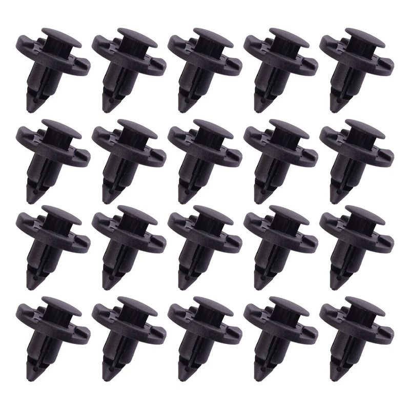 Nissan Mud Flaps & Bumper 20 x 8mm Rivet Retainer Clips