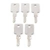 Construction Equipment 5 x NG100 Heavy Equipment Ignition Keys