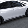 Subaru WRX STI Side Skirt Extensions 4 x Gloss Black (2022-2025)