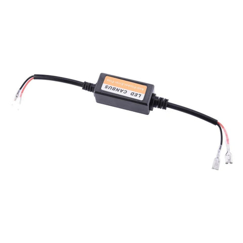 Car 2 x H1/H3 Headlight Decoder Canbus Anti Flicker Resistor (Fits Various Models)