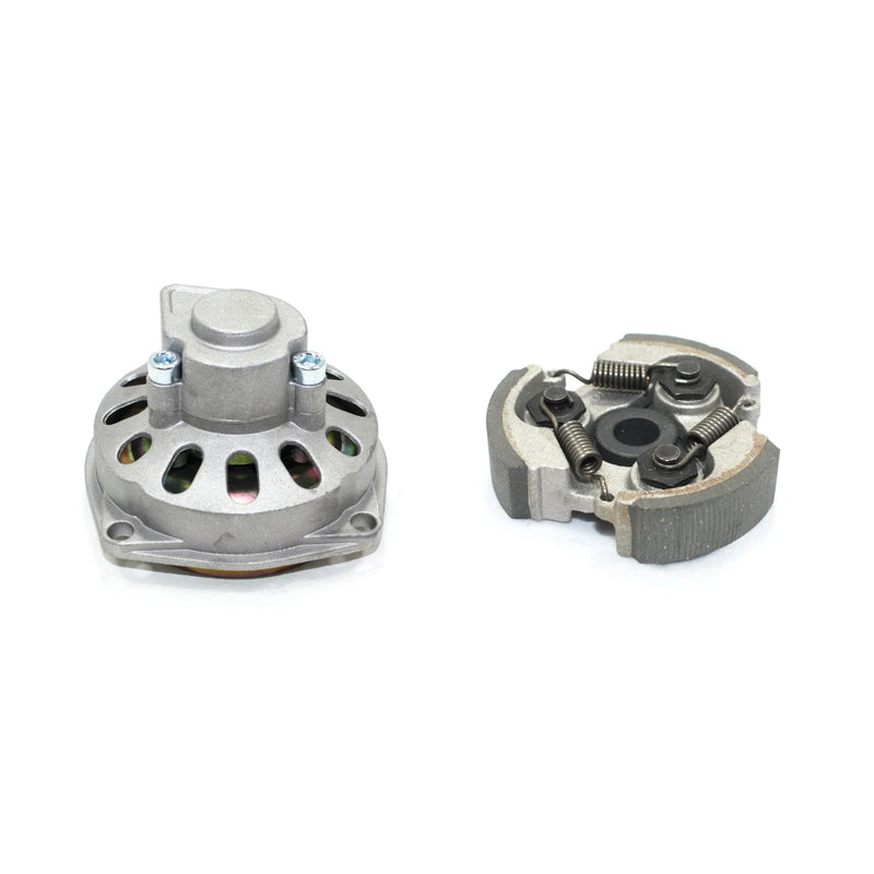 47cc 49cc Mini Pocket Quad ATV Clutch Drum Bell Housing + Plate