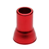 Audi A8 4 x Red Tire Valve Stem Caps & Sleeves (1997-2023)