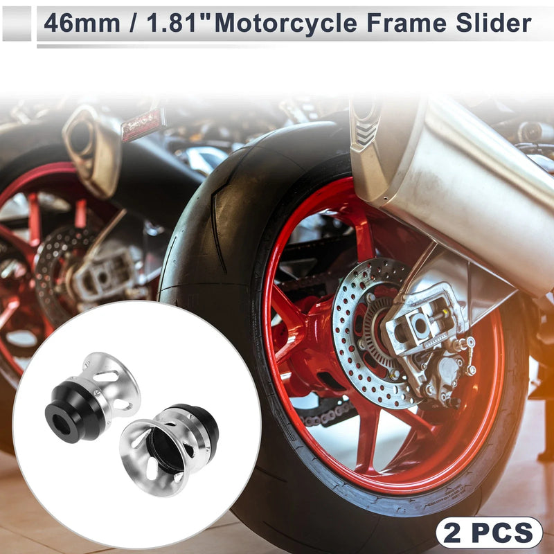 Motorcycle Slider Frame 2 Pcs 14mm Aluminum Alloy Motorcycle Slider Frame