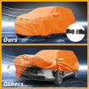 Toyota bZ4X (2022-2023) - Orange Cotton, Zipper Waterproof Car Cover