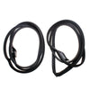 Mercedes-Benz 190E 190LE W201 Sedan 1982-1993 Front Door Weatherstrip x2