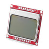 Nokia 5110 LCD Display Module 84x48 with White Backlight Adapter PCB UK