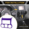 Jeep Wrangler JK JKU (2011-2017) Purple Console Dashboard Cover Trim