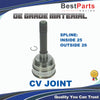 Mazda B2500 B2600 B4000 CV Joint (1987–1993)
