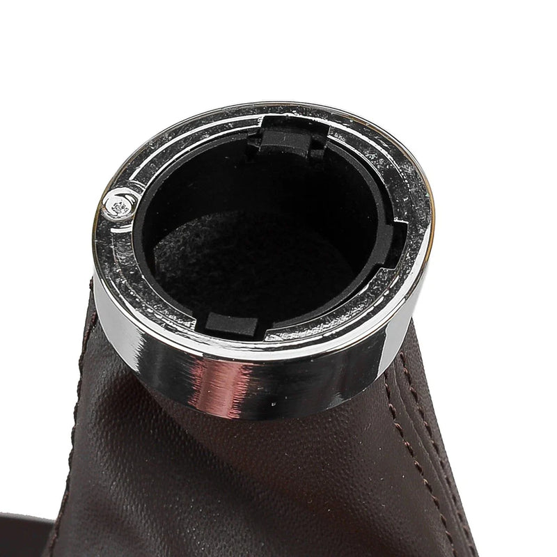 Benz C W204, E W212, GLK X204 Leather Gear Knob Shift Boot Cover (2007-2015)