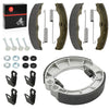 Honda Rancher 400 TRX400FA / FGA Front & Rear Brake Shoes Kit (2004–2007)