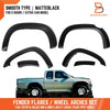 Toyota Hilux Ute Matte Black Fender Flares (1997-2005)