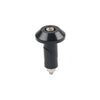 7/8'' 1'' Motorcycle Handlebar Grips & End Cap Plug - Black