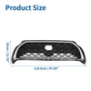Toyota Corolla Cross (2022-2023) Black Front Upper Hood Bumper Grille