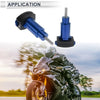 2 x 1.1 Aluminum Alloy Plastic Motorcycle Slider Frame Blue