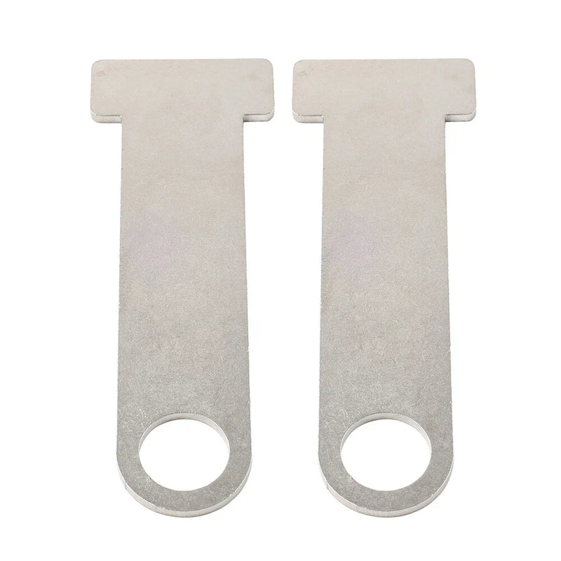 Scooter 2 x Universal Motorcycle Helmet Strap D-Ring Steel Lock Extensions