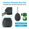 Land Rover Discovery Button Remote Key Fob 433MHz ID73 (1999-2004)