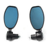 Handlebar Black Aluminum 7/8" Motorcycle Rear View Side Mirrors