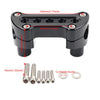 Harley Sportster, Softail, Dyna, Road King Handlebar Riser Top Clamp Black