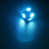 Various Vehicles () 50 x T10 5-SMD 5050 Ice Blue LED Light Bulbs