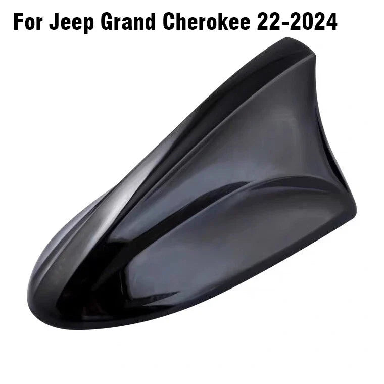 Jeep Grand Cherokee Black Roof Antenna Base Cover Trim (2022–2024)