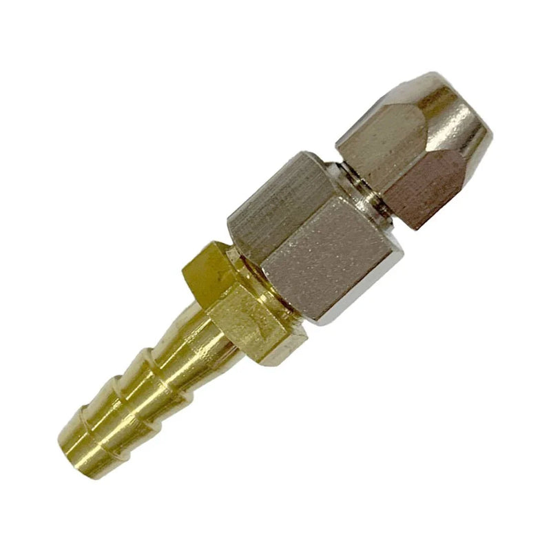 Transmission Cooler Line - Brass 4mm to 6mm Hose Barb Fitting