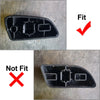 Audi A4 A5 A6 A7 Q3 Q5 Q7 Car Seat Adjuster Control Switch Cover (2008-2023)