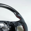 VW Golf MK7, Polo MK6 Carbon Fiber Leather Steering Wheel (2013-2020)